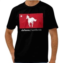 New Deftones Orange Black Tiger Sacramento California Band T-Shirt badhabitmerch