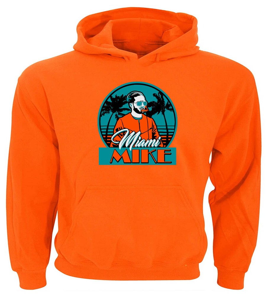 Mike McDaniel Dolphins Miami Mike CREW HOODED SWEATSHIRT