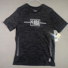 NBA Basketball Shirt Adult Large Gray Mens L Gray Crew Neck Tee NWT