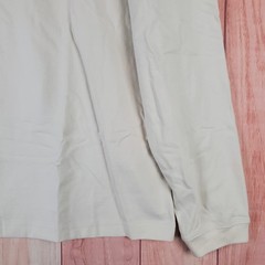 J Crew Shirt Mens Large Beige Cotton Tight Knit Relaxed Fit Workwear Outdoor