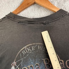 Vintage Bike Week Daytona Beach Shirt Mens Large Black Wolf 2001 Biker Sherry