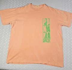 Panama Jack Vintage 90s T-Shirt Single Stitch Sleeves And Bottom Made USA