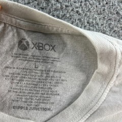XBOX T Shirt Mens Large White Graphic Tee Ripple Junction Most Powerful Games