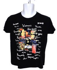 Sol’s Regent Euro Artists T Shirt Adult Sm Pre Owned Black