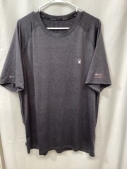 Spyder Swim Rash Guard UPF30+ Black XL Polyester T Shirt T2