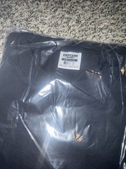 XL- DEFCON GROUP x HALF FACE BLADES HFB HEAVYWEIGHT TEE BLACK NEW SEALED