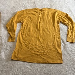 Russell Athletic Big and Tall Long Sleeve Tee Size Medium Mustard