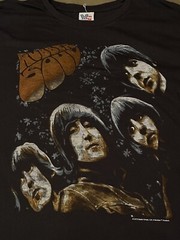 Vintage 2012 The Beatles Rubber Soul T Shirt Rare Band Rock Promo USA Large Men