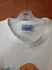 vtg 90’s kiwi art new zealand size medium white graphic t-shirt