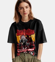 Dan Da Dan T-Shirt Okarun Shirt Momo Ayase Tshirt Ken Tee Turbo Jin Aira Seiko