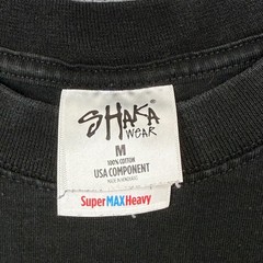 Cookies SF Shaka Wear Mens Medium Black Paisley Graphic T-Shirt Super Max Heavy