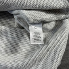 On The Byas Henley Shirt XL Grey Longer Length Layered Hem Long Sleeve