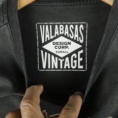 Valabasas Shirt Mens XS Black Skull Graphic From Memphis With Love Gothic Rock