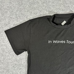 Jamie XX In Waves Tour Shirt 2024/2025 Double Sided Black DJ Tee – Size Small