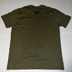 Vortex archery men’s olive green logo tshirt large