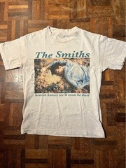 Remake THE SMITHS t-shirt, heaven knows we’ll soon be dust, white color TE7930