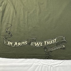 7.62 Design Graphic Design Mens T-shirts Green 2X #5366