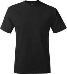Hanes Originals Stretch Men’s T-Shirt – Black , Gray (Pack Of 3) Size M