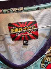 Drill Clothing Tee Shirt Mens 2XL Multi Fresh Prints Ramen Streetwear All Over