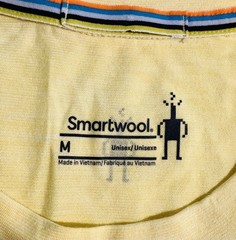 Smartwool Sun Graphic Short-Sleeve T-Shirt Men’s Size Medium Yellow Outdoors