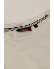 PIERRE CARDIN Mens T-Shirt Top Large White Cotton VH13