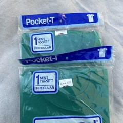 Fruit of The Loom T-Shirts Men’s XXL Vintage Bloopers Irregular Green *2 Packs*