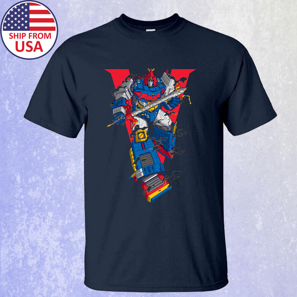 VOLTES V JAPAN RETRO Men’s Navy T-shirt Size S-5XL