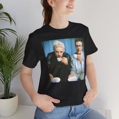 Buffy the Vampire Slayer T-Shirt ✩ SPIKE + GILES Tea Party ♡ Vintage Retro TV!