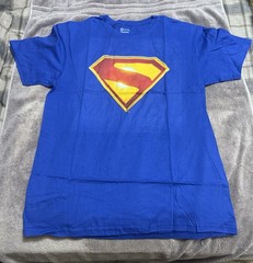 Superman Men’s T-Shirt Large Branded