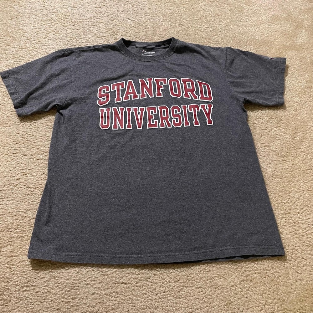Stanford University Shirt Mens Large Champion College Athletic Tee