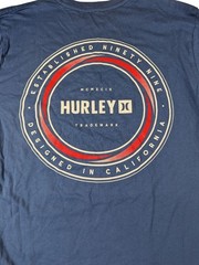 Hurley Men’s Size Small Everyday Whirlpool Short Sleeve Tee T-Shirt Blue NWT