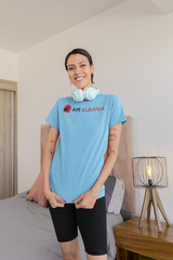 Air Albania Heritage Logo T-Shirt – Balkan Aviation