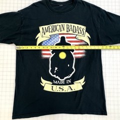 Vintage 2000 WWF Undertaker American Badass Motorcycle Wrestling Shirt Size L
