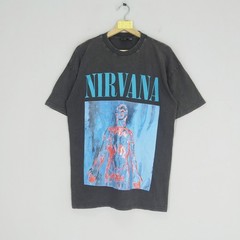 Nirvana Sliver Album American Rock Band T shirt Size M