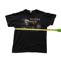 ALASKA -THE-LAST- FRONTIER T-shirt Men’s medium preowned