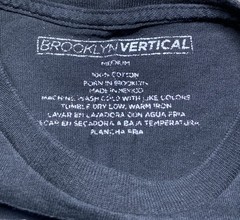 BROOKLYN VERTICAL Freedom Men’s T-Shirt Medium Lion Red White and Blue Cotton