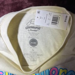 Cinnamoroll Beige Bunny Unicorn Men’s T-Shirt Size L