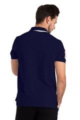 westAce Men’s Stretch Polo Shirt Men’s Golf Sleeve Top Fit Cotton Shirt