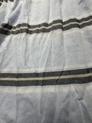 Saturdays New York City Tank Top Mens Small Sky Blue Stripe Nick S Lightweight