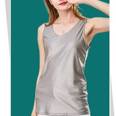 EMF Protection Vest Sleeveless T Shirt Comfortable EMF Protection Beanie