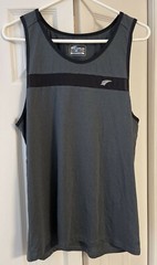 3 Pk. Men’s Tank Tops Quick Dry Workout Shirts Size Medium
