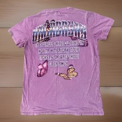 Valabasas T-Shirt Purple Grunge Distressed Short Sleeve Tee | Men’s Size (XS)