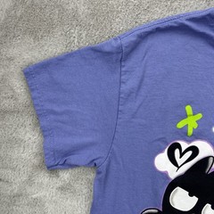 Hello Kitty Shirt Mens Medium Purple Anime Cartoon AOP Double Sided Art Sanrio