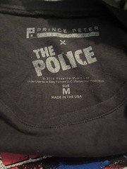 Prince Peter The Police World Tour 2007 Graphic T-Shirt Black Men’s M Crew