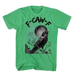 Black Crow F-Caw-F Shirt Black Bird Novelty T-Shirt Fcawf Funny Moon Small – 5XL