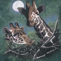 Vintage The Mountain Giraffe Shirt Size XL Green Tie Dye Anthony Casey 1999 USA
