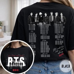 BTS Korean Music World Tour 2026 Music Lover Gift K-pop Fan Unisex T-Shirt