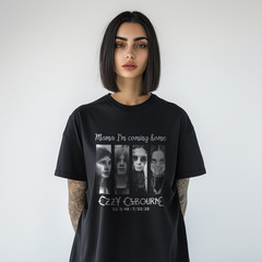 Ozzy Osbourne Tribute T-Shirt – Mama I’m Coming Home Graphic Tee A235