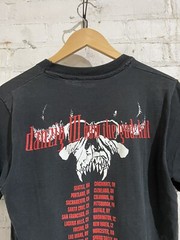 Vintage Danzig misfits t shirt how the gods kill grunge metal 1992 band tee