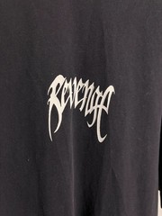 Revenge Basic Logo Graphic Short Sleeve T-Shirt